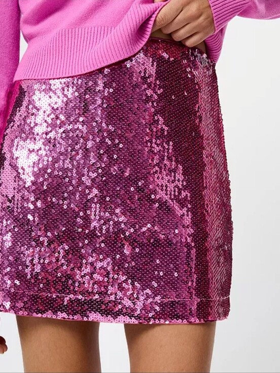 French Connection Dresses & Skirts - French ConnectionWomen's Sadie Sequin Detail Mini Skirt Size Small